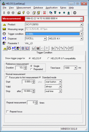 Программное обеспечение Sympatec WINDOX 5