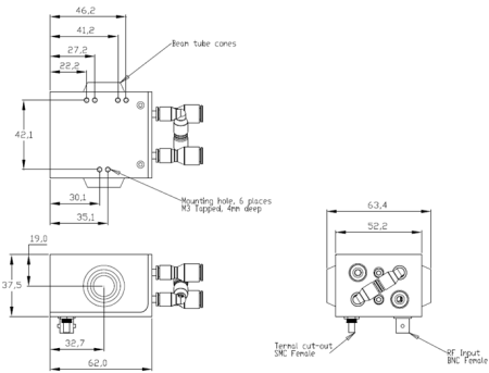 Затвор акустооптический GOOCH & HOUSEGO I-QS041-5C10V5-x5-ST3