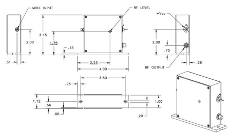 ВЧ драйвер акустооптического модулятора GOOCH & HOUSEGO 97-02910-14