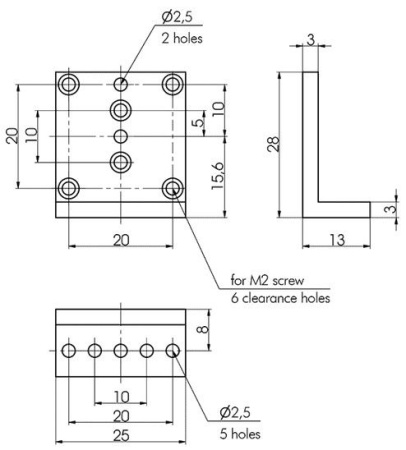 Кронштейн Standa 2AB128
