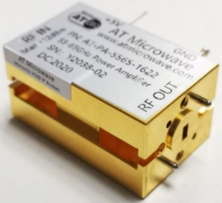 Усилитель мощности волноводный Atmicrowave AT-PA-5766-2526  Усилитель мощности волноводный Atmicrowave AT-PA-5766-2526