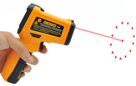 Дистанционный измеритель температуры (пирометр) PeakMeter PM6530C