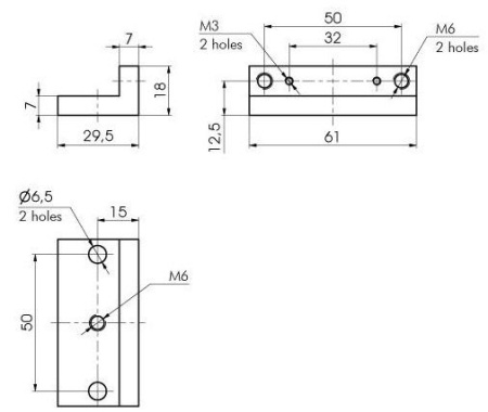 Кронштейн Standa 2VP150