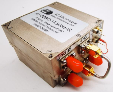 Генератор на диэлектрическом резонаторе с ФАПЧ коаксиальный Atmicrowave AT-PDRO-39GHz-IR