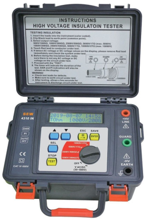 Измеритель сопротивления изоляции Sew 4310 IN Измеритель сопротивления изоляции Sew 4310 IN