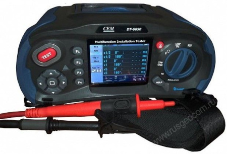 Многофункциональный тестер электроустановок CEM DT-6650