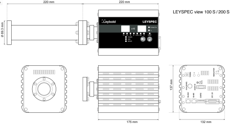 Анализатор остаточного газа Leybold LEYSPEC view 100S Анализатор остаточного газа Leybold LEYSPEC view 100S
