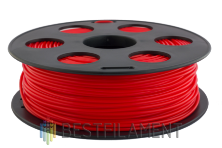 Красный PLA пластик Bestfilament для 3D-принтеров 1 кг (2.85 мм)