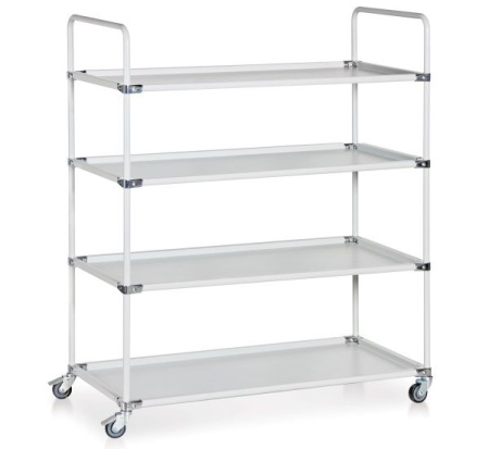 Транспортная тележка общепромышленная VIKING ТТ-04 RAL 7035 светло-серая