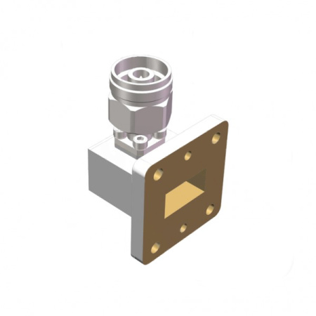 Адаптер волноводно-коаксиальный A-INFO 62WCANM_P0