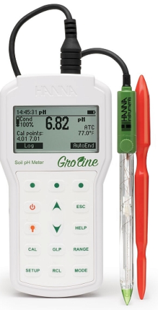 pH-метр для почвы портативный Hanna Instruments HI98168
