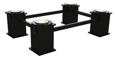 Опоры с пневматической системой виброизоляции JLT серии ZDT-Z