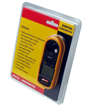 Термоанемометр цифровой UnionTEST AN111               