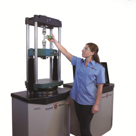 Универсальная гидравлическая разрывная машина Tinius Olsen 300SL Универсальная гидравлическая разрывная машина Tinius Olsen 300SL