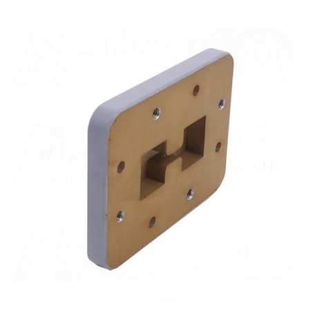 Пластина короткая волноводная с двойным гребнем со смещением A-INFO 250DRWOFS18