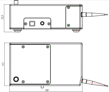 Спектрометр компактный SOLAR LS S150 Спектрометр компактный SOLAR LS S150