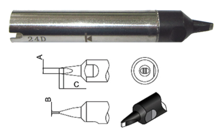 Жало Quick 911G-16D SOLDERING ROBOT TIP 