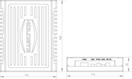 Модулятор света Holoeye GAEA-2-TELCO-033