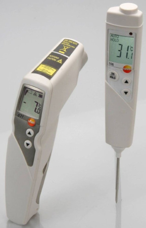 Комплект Testo 831 и Testo 106