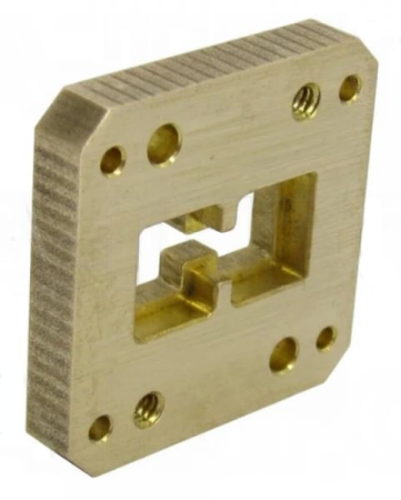 Фланец волноводный с двойным гребнем A-INFO WRD650-FPWRD650D28_Cu