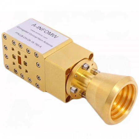 Антенна рупорная коническая гофрированная A-INFO LB-CH-28-15-T63-A