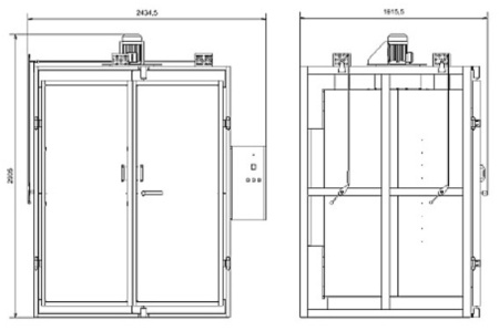 Шкаф сушильный с температурой нагрева до +600С SNOL 3000/350 Шкаф сушильный с температурой нагрева до +600С SNOL 3000/350
