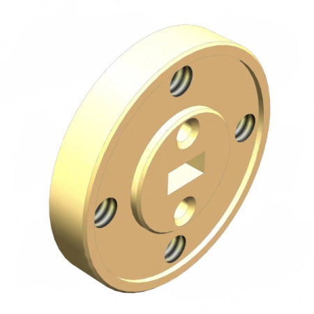 Фланец волноводный A-INFO 10-APF10A_Cu