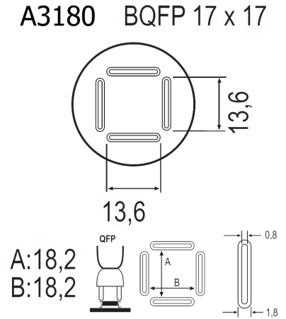 Насадка Quick A3180