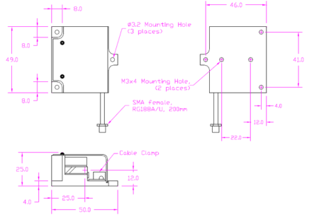 Модулятор акустооптический GOOCH & HOUSEGO I-M041-2.5C10G-4-GH50