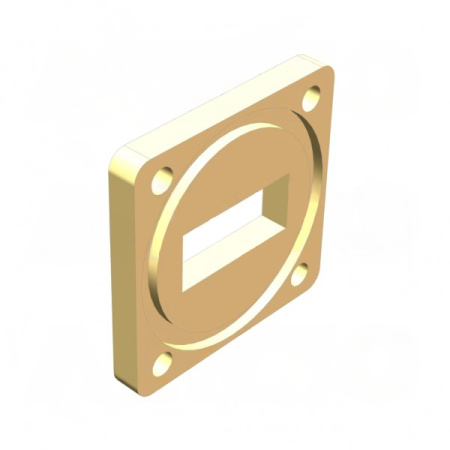 Фланец волноводный A-INFO 90-FBM100_Cu