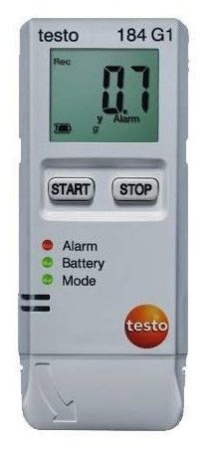 Логгер данных температуры, влажности и ударной нагрузки Testo 184 G1