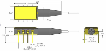 Диод лазерный накачки GOOCH & HOUSEGO EM278 976 нм