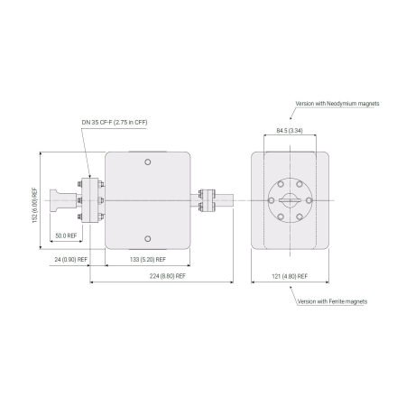 Магниторазрадяный насос Agilent VacIon Plus 20
