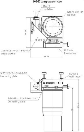 Расширитель пучка Standa 10BE01-5X(ZYΘ)