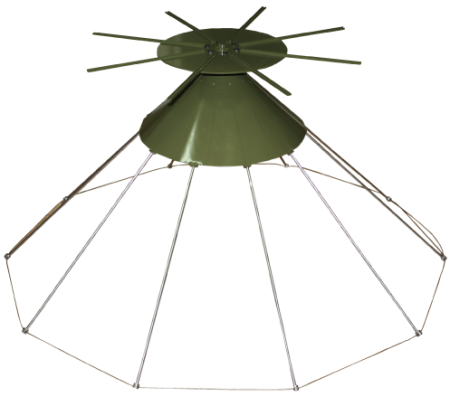 Антенна дискоконусная приемо-передающая СКАРД АС3.84