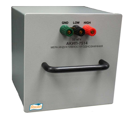 Мера индуктивности однозначная АКИП-7514-200мГн
