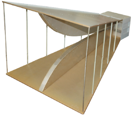 Антенна измерительная рупорная СКАРД П6-160 сверхширокополосная