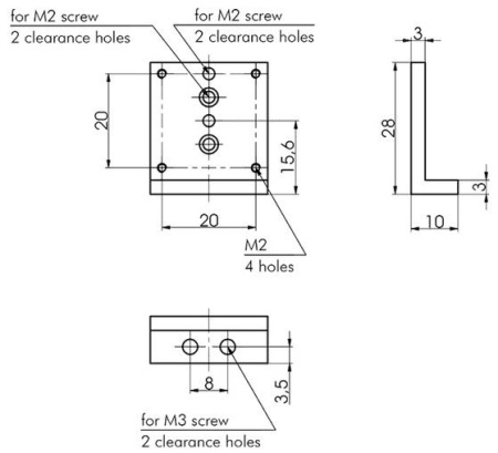Кронштейн Standa 2AB111-128