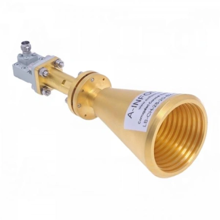 Антенна рупорная коническая гофрированная A-INFO LB-CH-28-20-62-C-2.4F