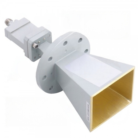 Антенна рупорная широкополосная A-INFO LB-180450H-E2.4F Антенна рупорная широкополосная A-INFO LB-180450H-E2.4F